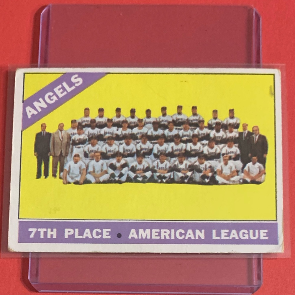 Angels Team #131 1966 Topps Baseball Trading Card